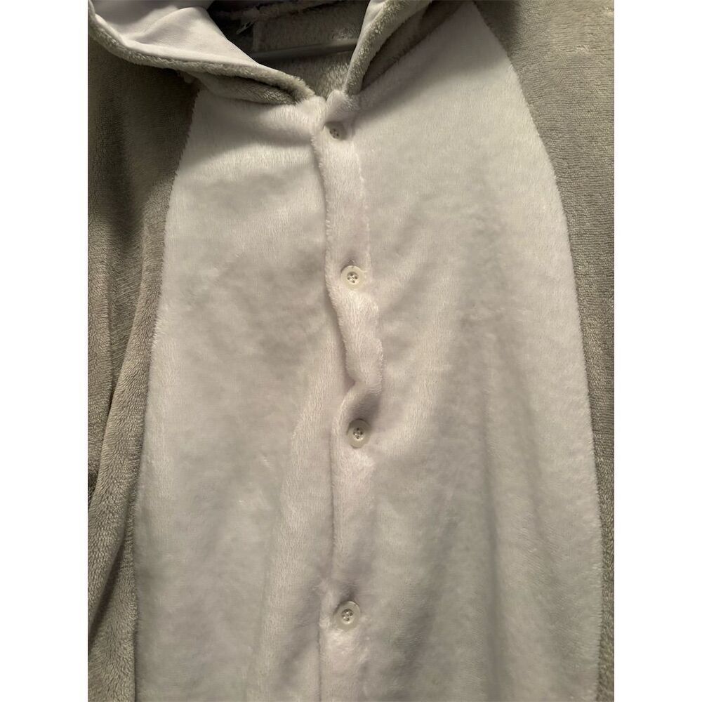 Unisex XL Gray Bear One Piece Suit - Picture 3 of 12